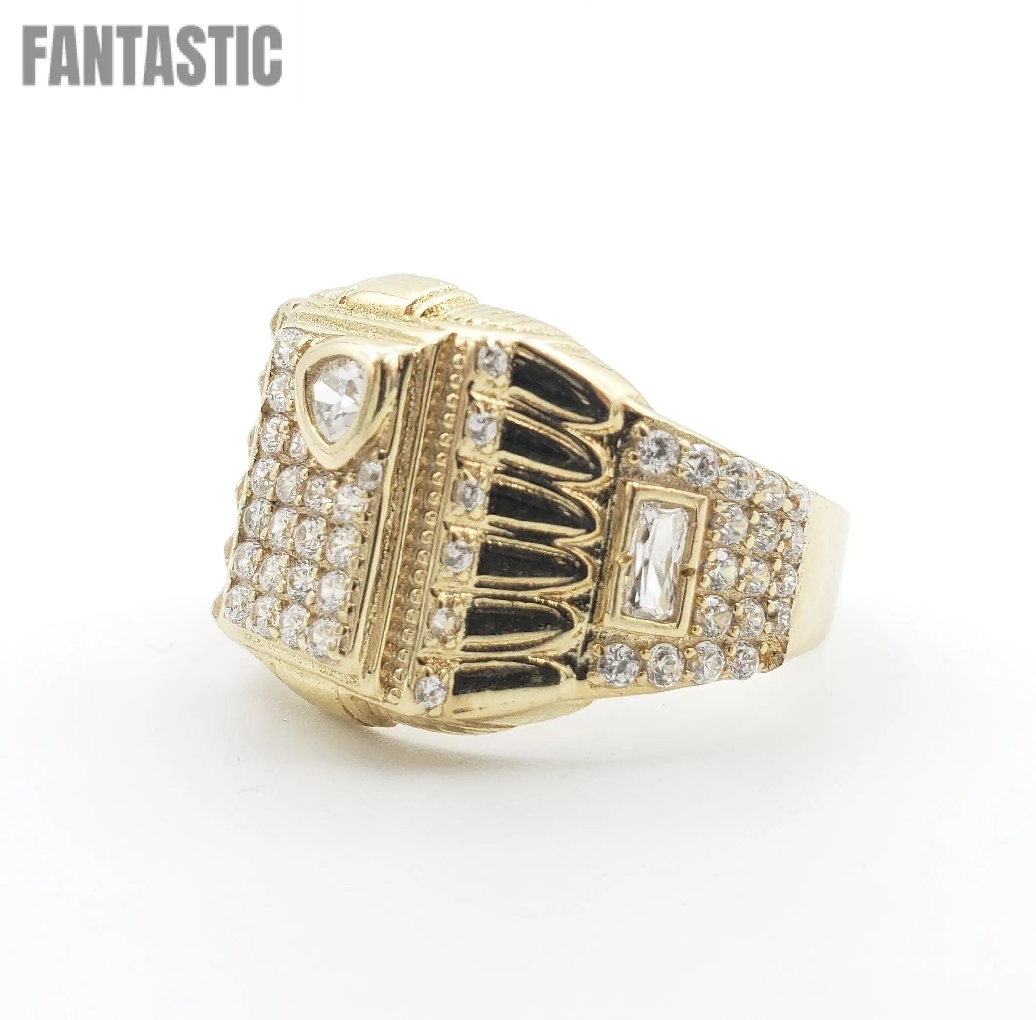 14K Gold- Men's Gold Ring | 7.6 Grams - Fantastic Jewelry NYC LLC