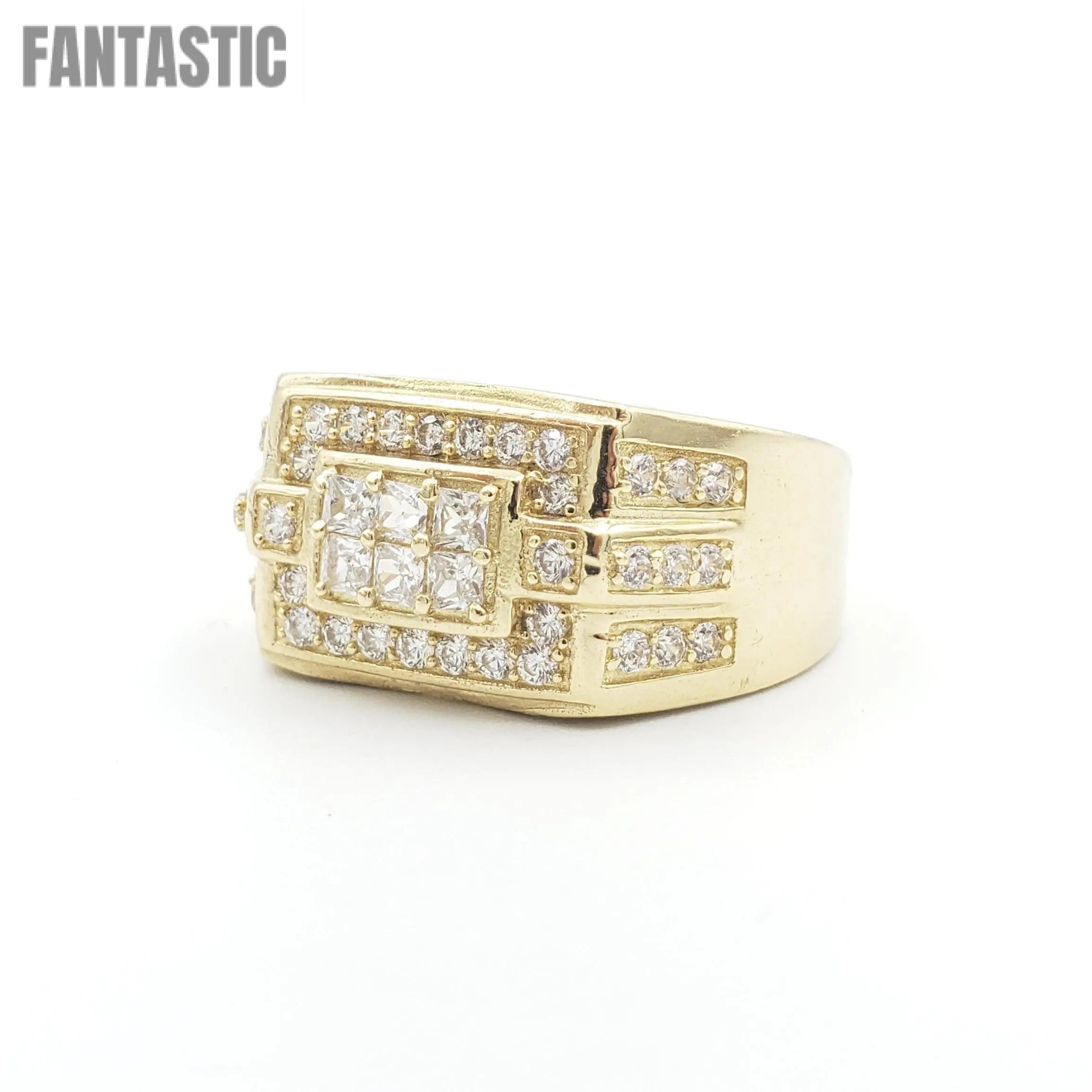 14K Gold- Men's Gold Ring | 8.9 Grams - Fantastic Jewelry NYC LLC