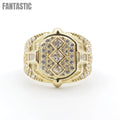 Anillo de oro para hombre de oro de 14K | 9.0 gramos