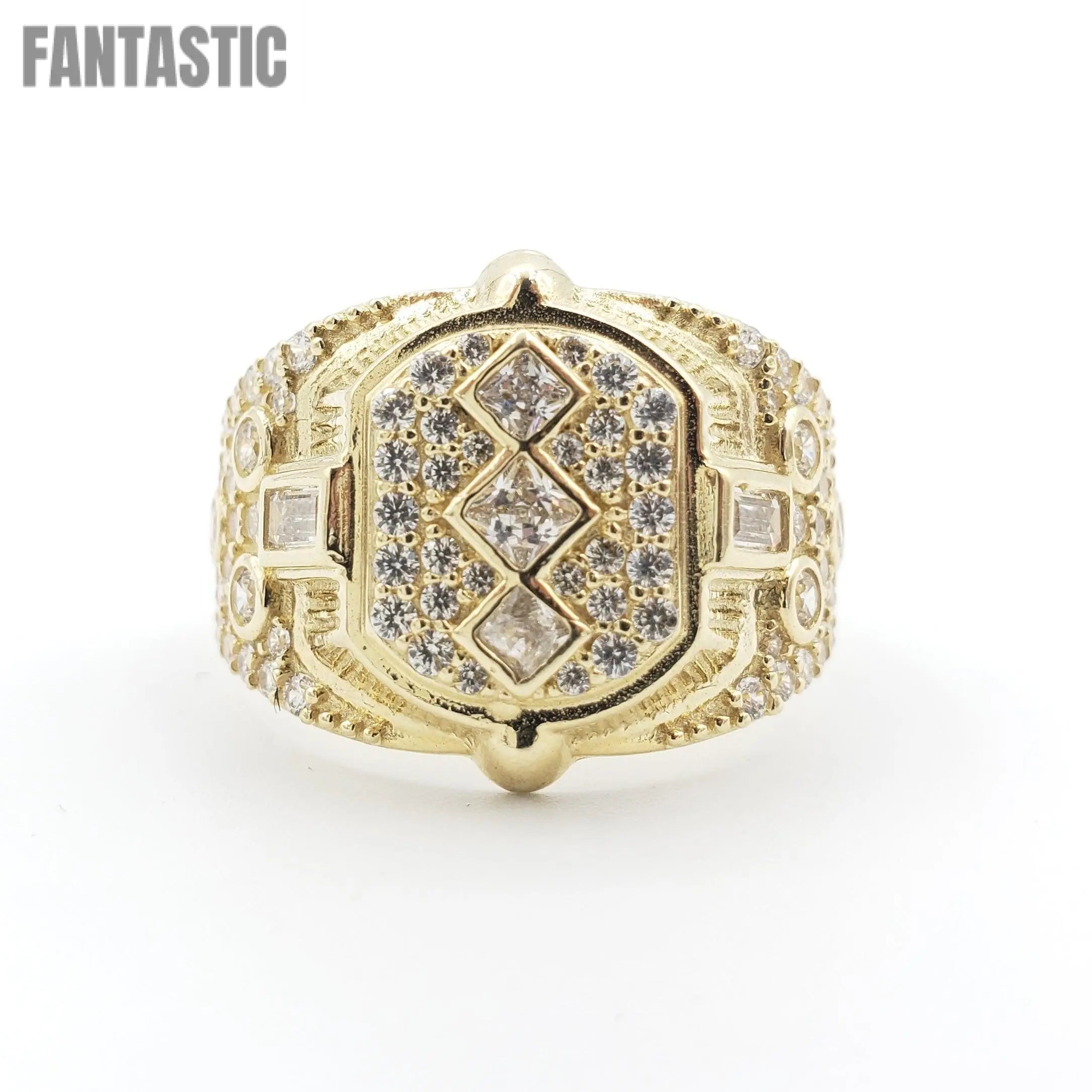 14K Gold- Men's Gold Ring | 9.0 Grams - Fantastic Jewelry NYC LLC