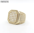 Anillo de oro de 14 quilates para hombre | 9,5 gramos