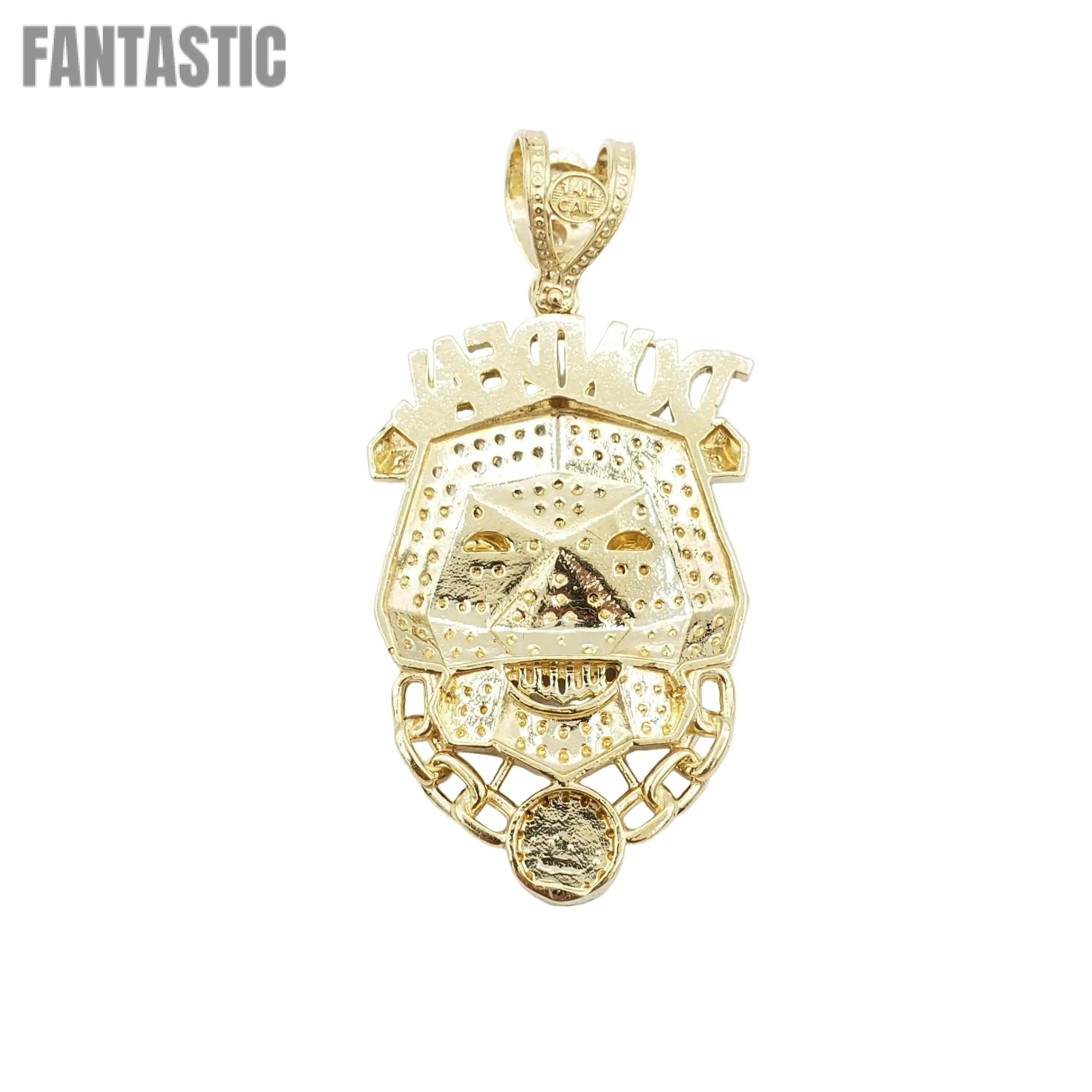14K Gold- "DUN DEAL" Pendant Fantastic Jewelry NYC