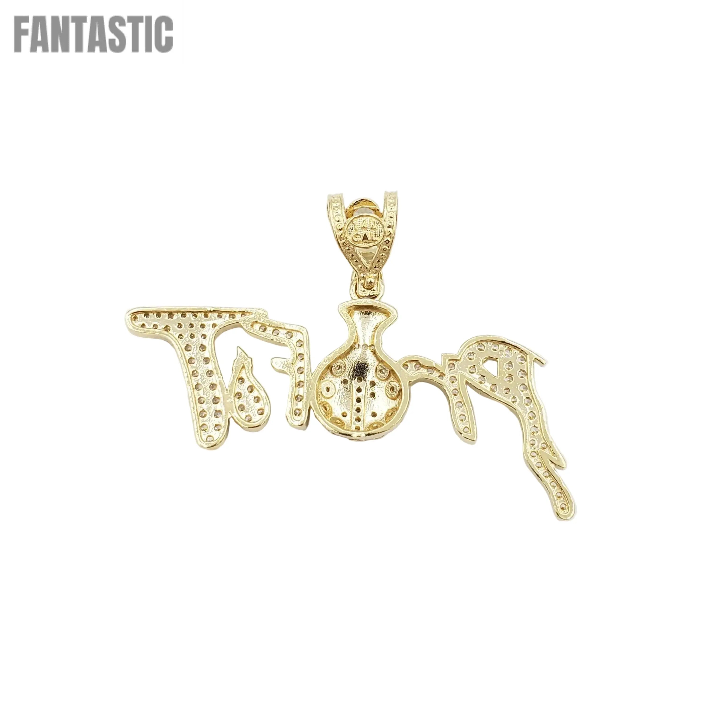14K Gold- "PROFIT" Pendant Fantastic Jewelry NYC