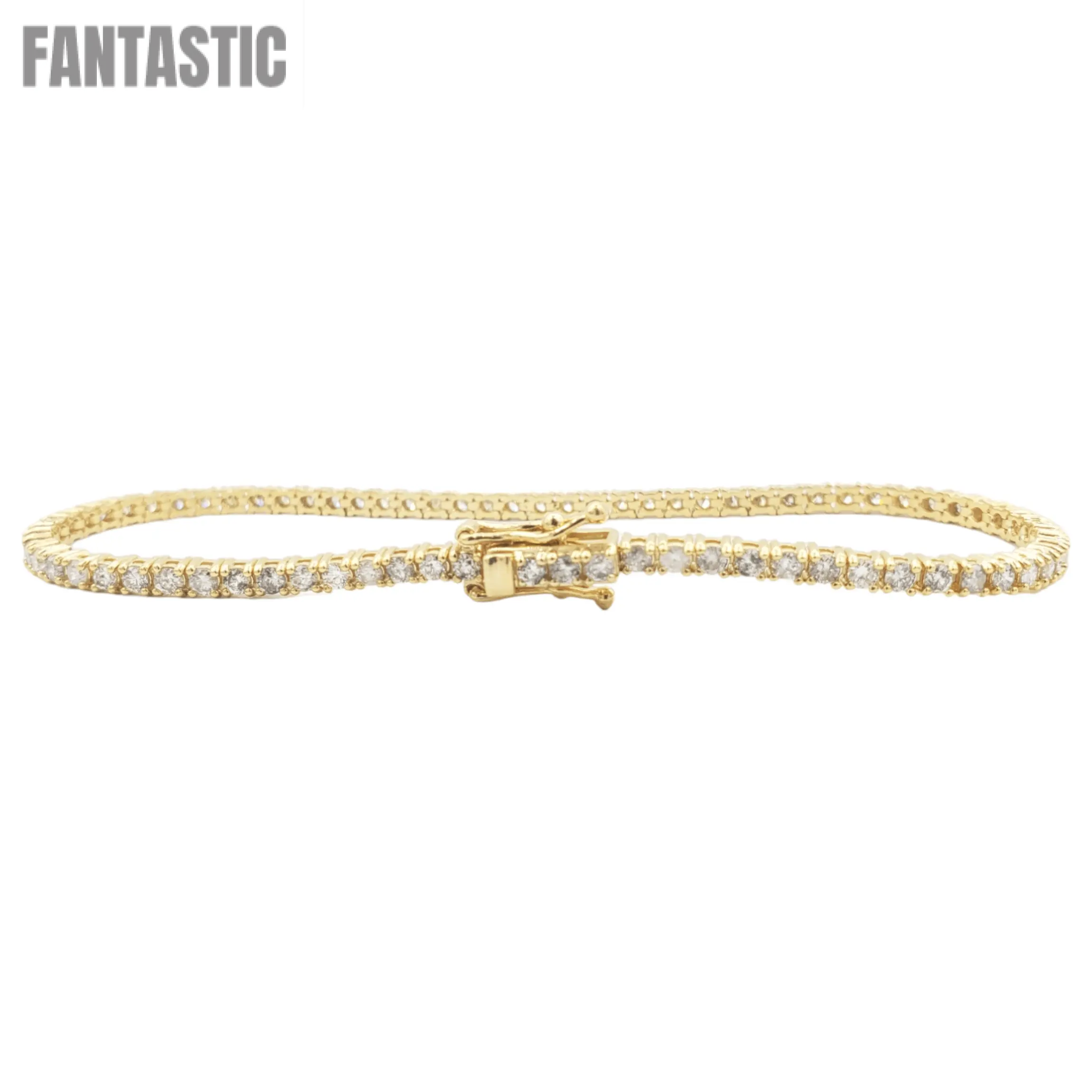 14k 2.8mm Diamond Tennis Bracelet #24595 - Fantastic Jewelry NYC LLC