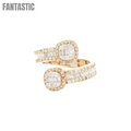 Banda de diamantes baguette de 14k con 1.60 quilates de diamantes #23214