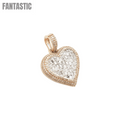 Corazón de diamante tipo baguette de 14k con 2.23 quilates de diamantes #24037
