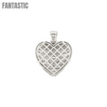 Corazón de diamantes baguette de 14k con 2.51 quilates de diamantes #21701