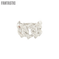 14k Cuban Diamond Ring With 3.53 Carats Of Diamonds #13157