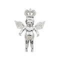 Bebé ángel de oro de 14 quilates con 1.75 quilates de diamantes #11415