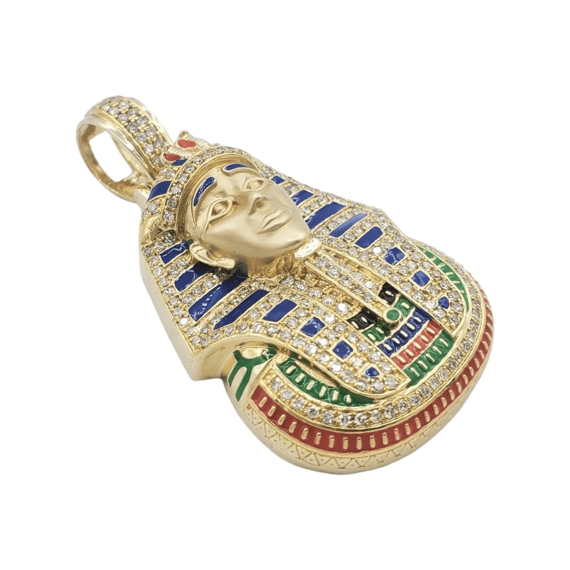 14k Diamond Pharaoh With 5.83 Carats Of Diamonds #23600 - Fantastic Jewelry NYC LLC