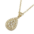14k Diamond Tear Drop  #27255 - Fantastic Jewelry NYC LLC