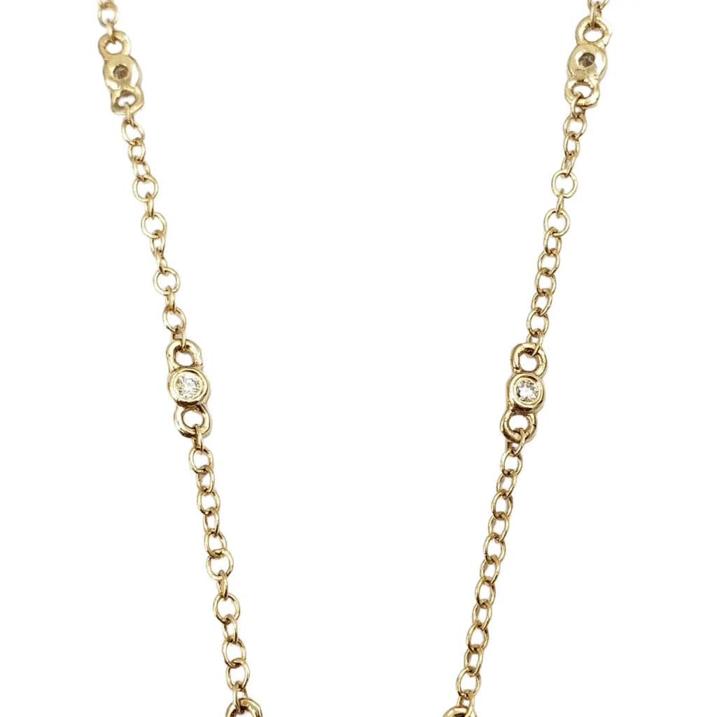14k Diamond Tear Drop  #27255 - Fantastic Jewelry NYC LLC