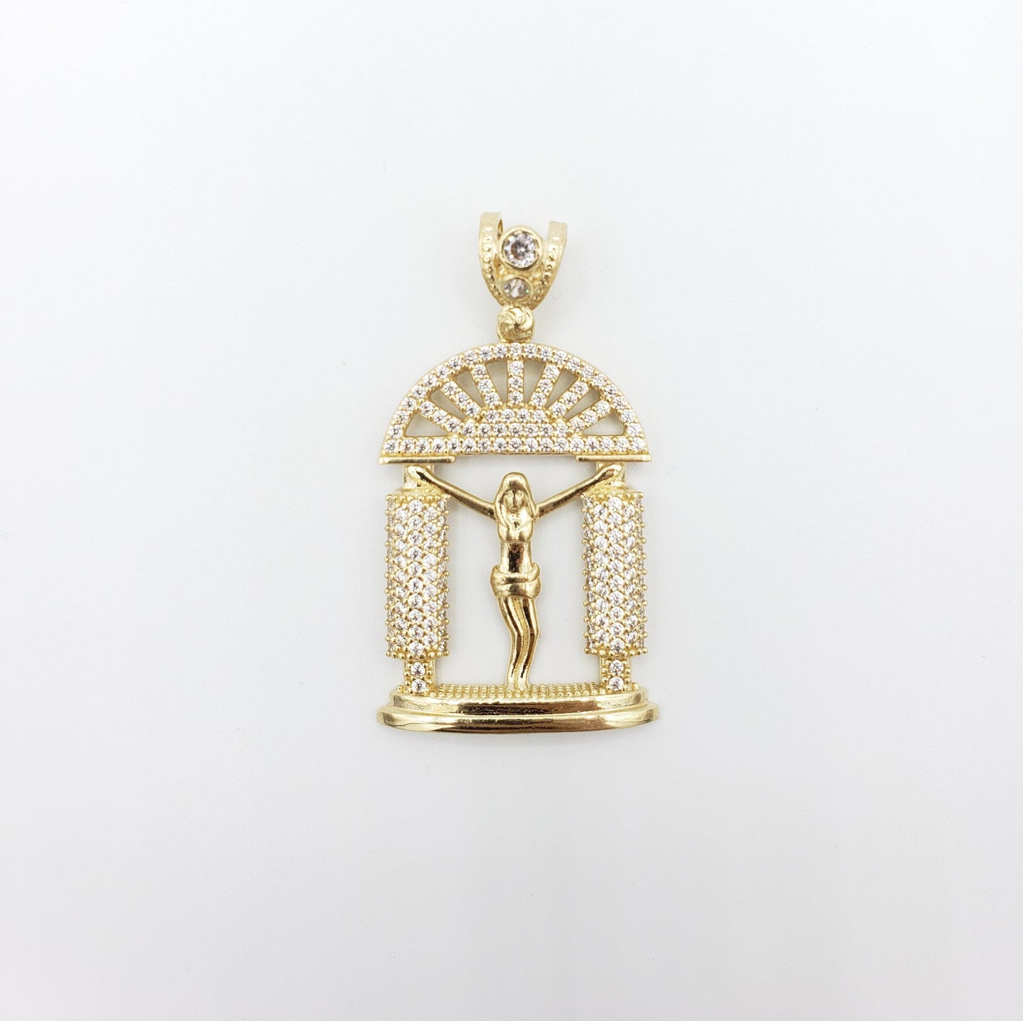 14K Gold- Jesus Crucifixion Pendant