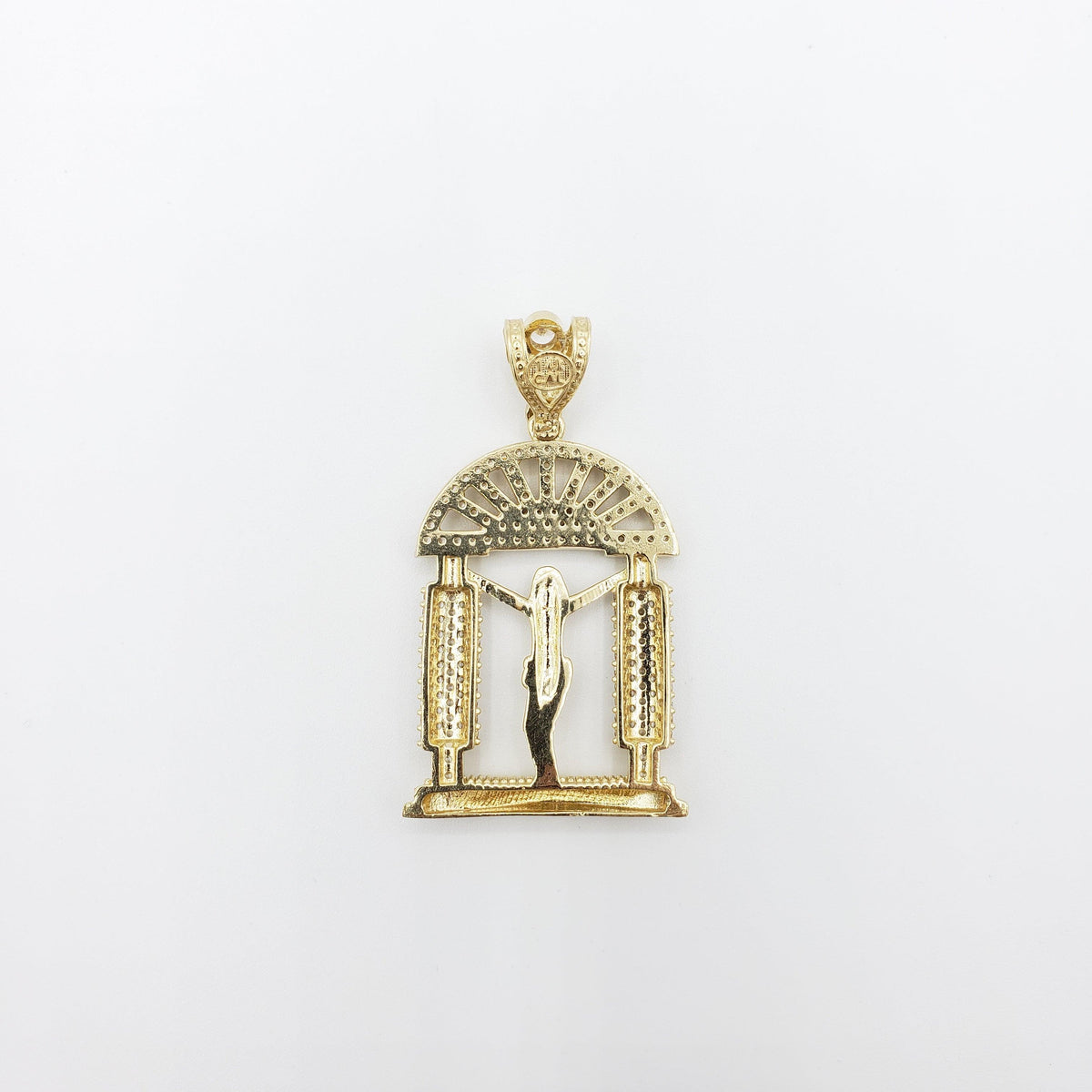 14K Gold- Jesus Crucifixion Pendant Fantastic Jewelry NYC