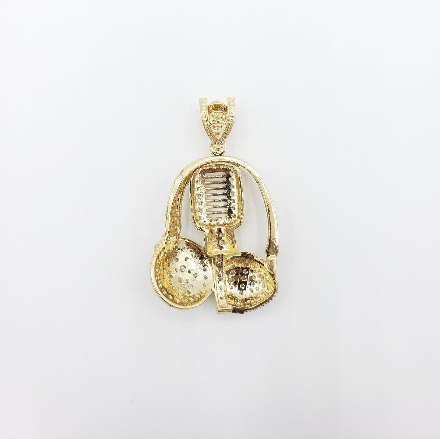 14K Gold- DJ Set Pendant Fantastic Jewelry NYC