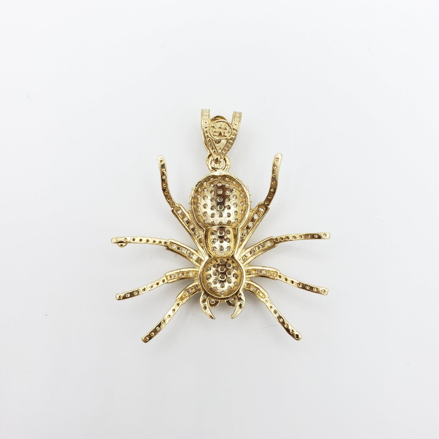 14K Gold- Spider Pendant