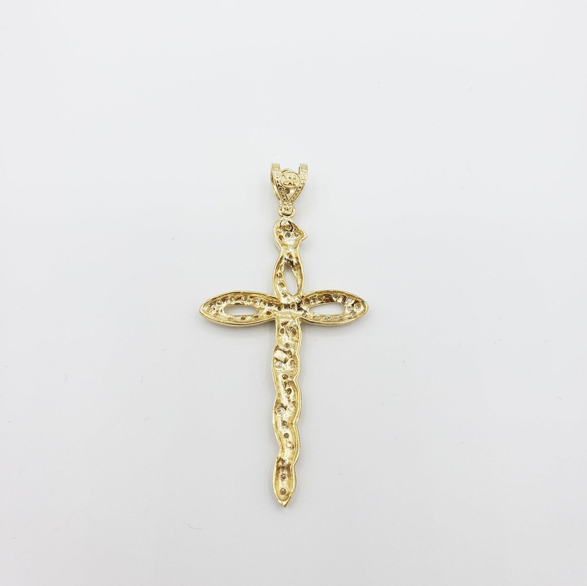 14K Gold- Infiniti Cross Pendant Fantastic Jewelry NYC