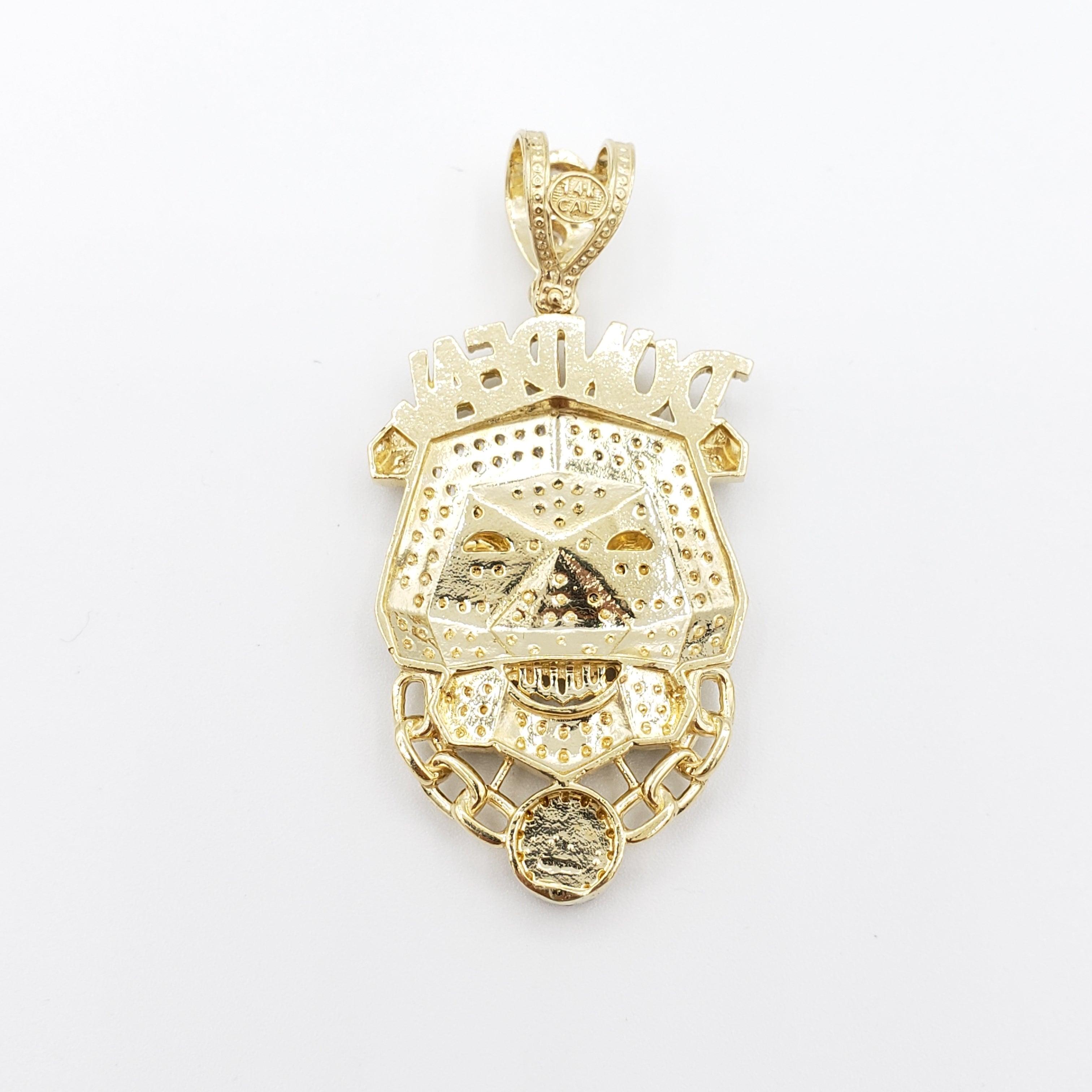 14K Gold- "DUN DEAL" Pendant Fantastic Jewelry NYC