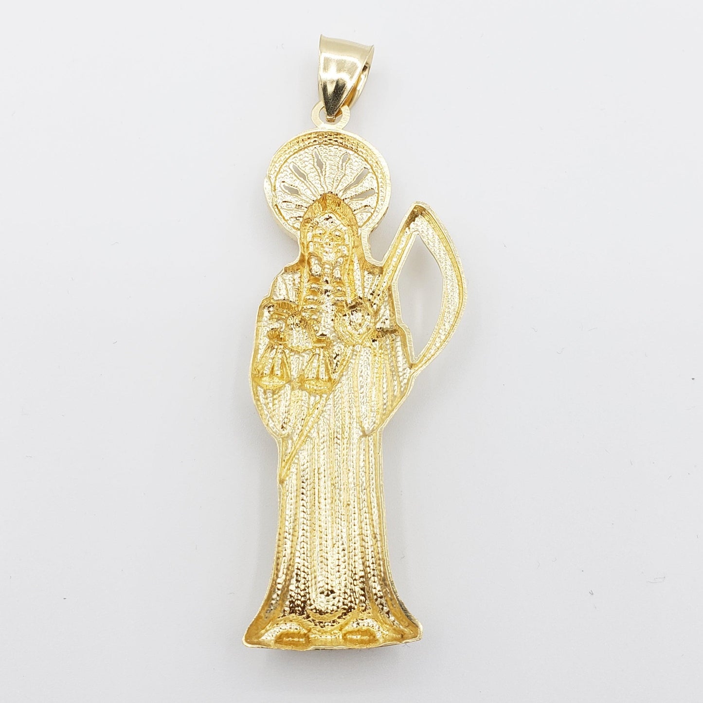 14K Gold- Grim Reaper Pendant Fantastic Jewelry NYC