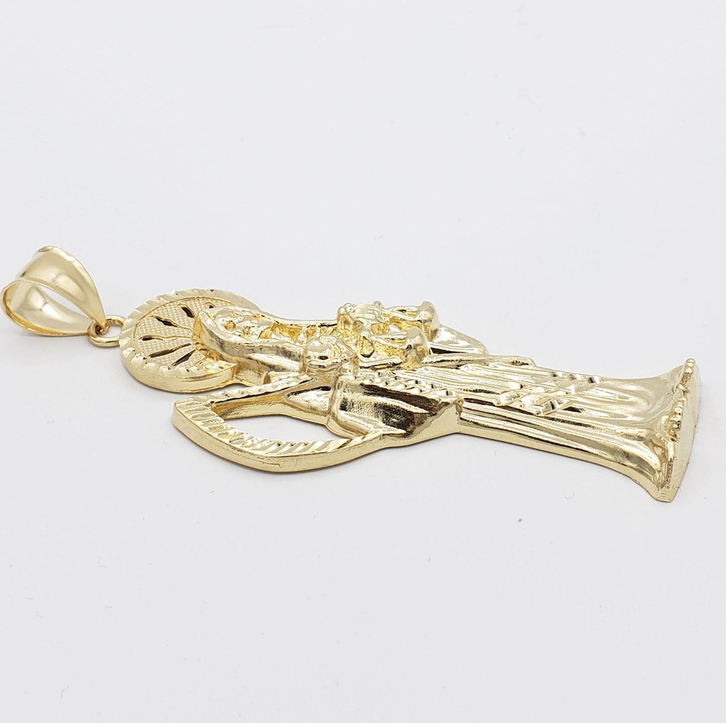 14K Gold- Grim Reaper Pendant