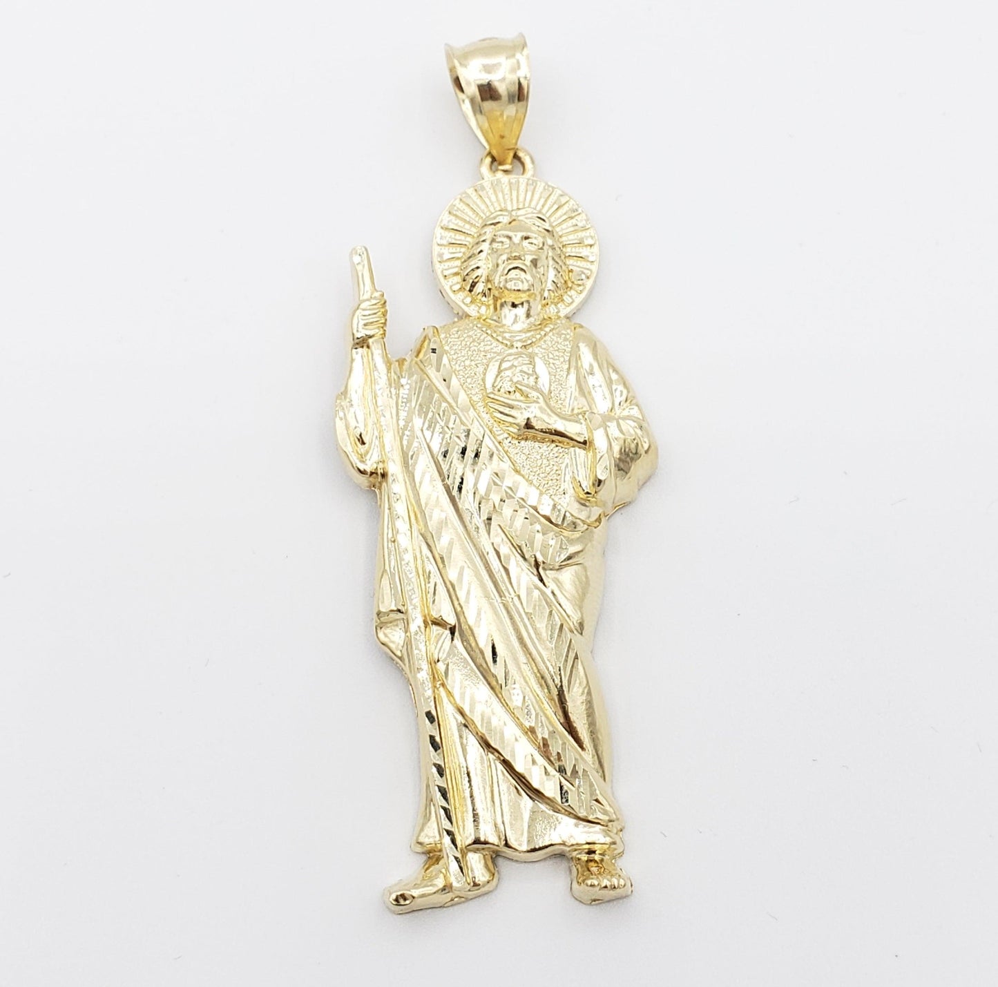 14K Gold- Saint Jude Pendant Fantastic Jewelry NYC