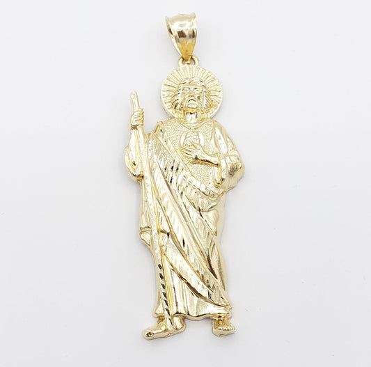 14K Gold- Saint Jude Pendant