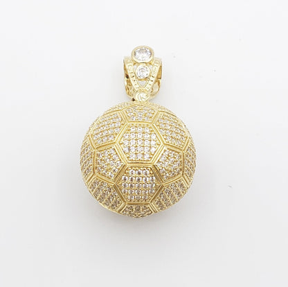 14K Gold- Soccer Ball Pendant Fantastic Jewelry NYC