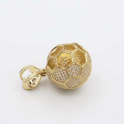 14K Gold- Soccer Ball Pendant Fantastic Jewelry NYC