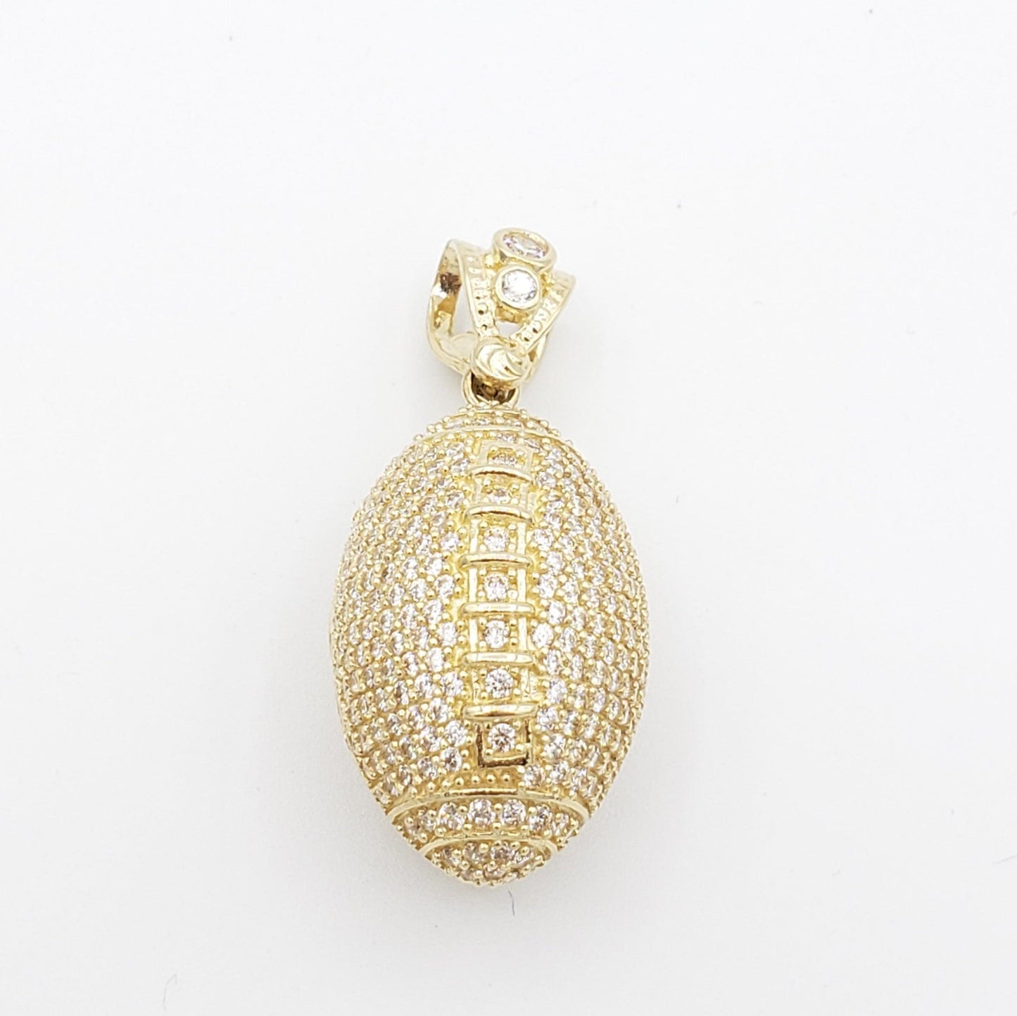 14K Gold- Football Pendant Fantastic Jewelry NYC