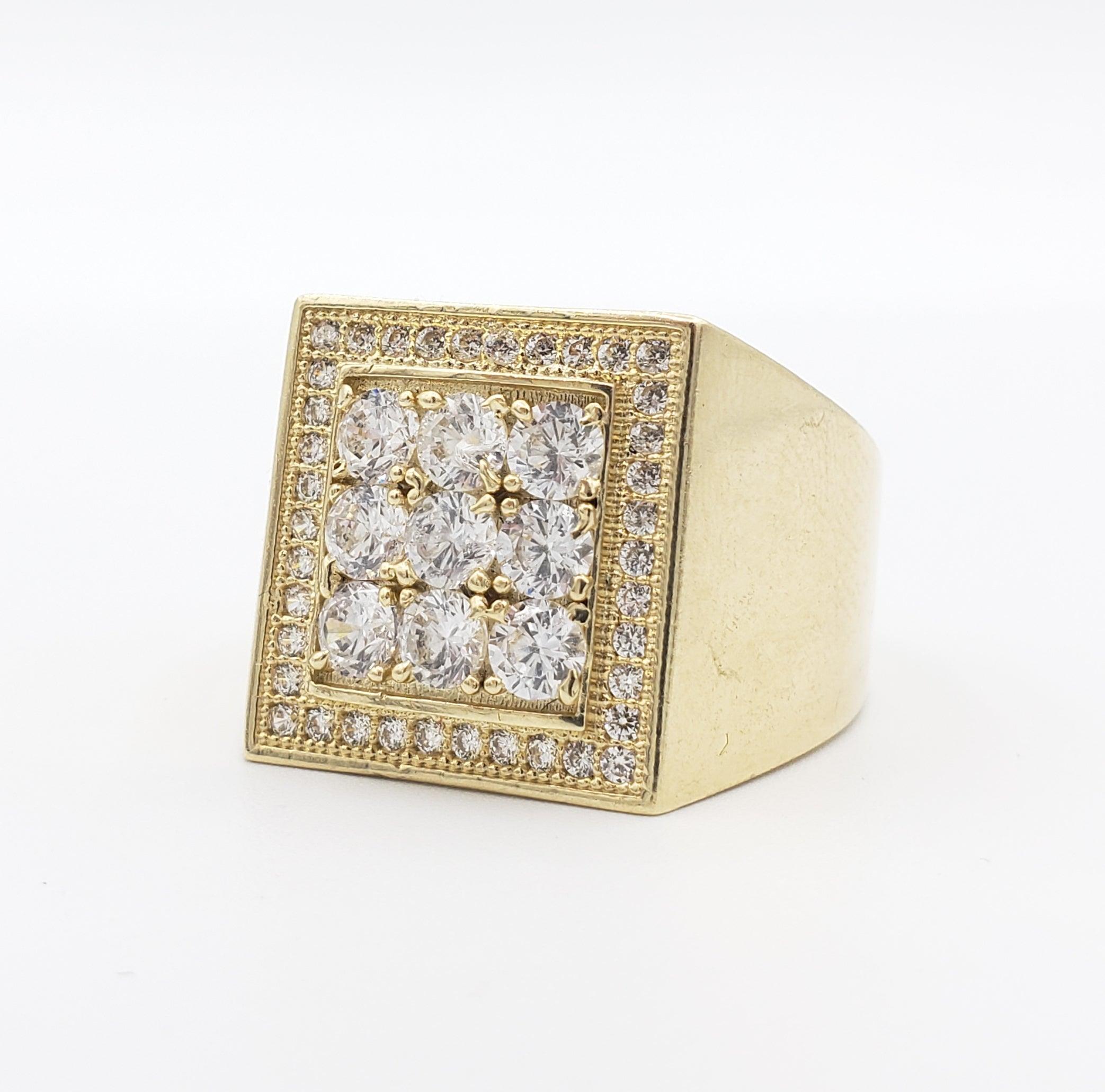 14K Gold- Men's Gold Ring | 6.7 Grams