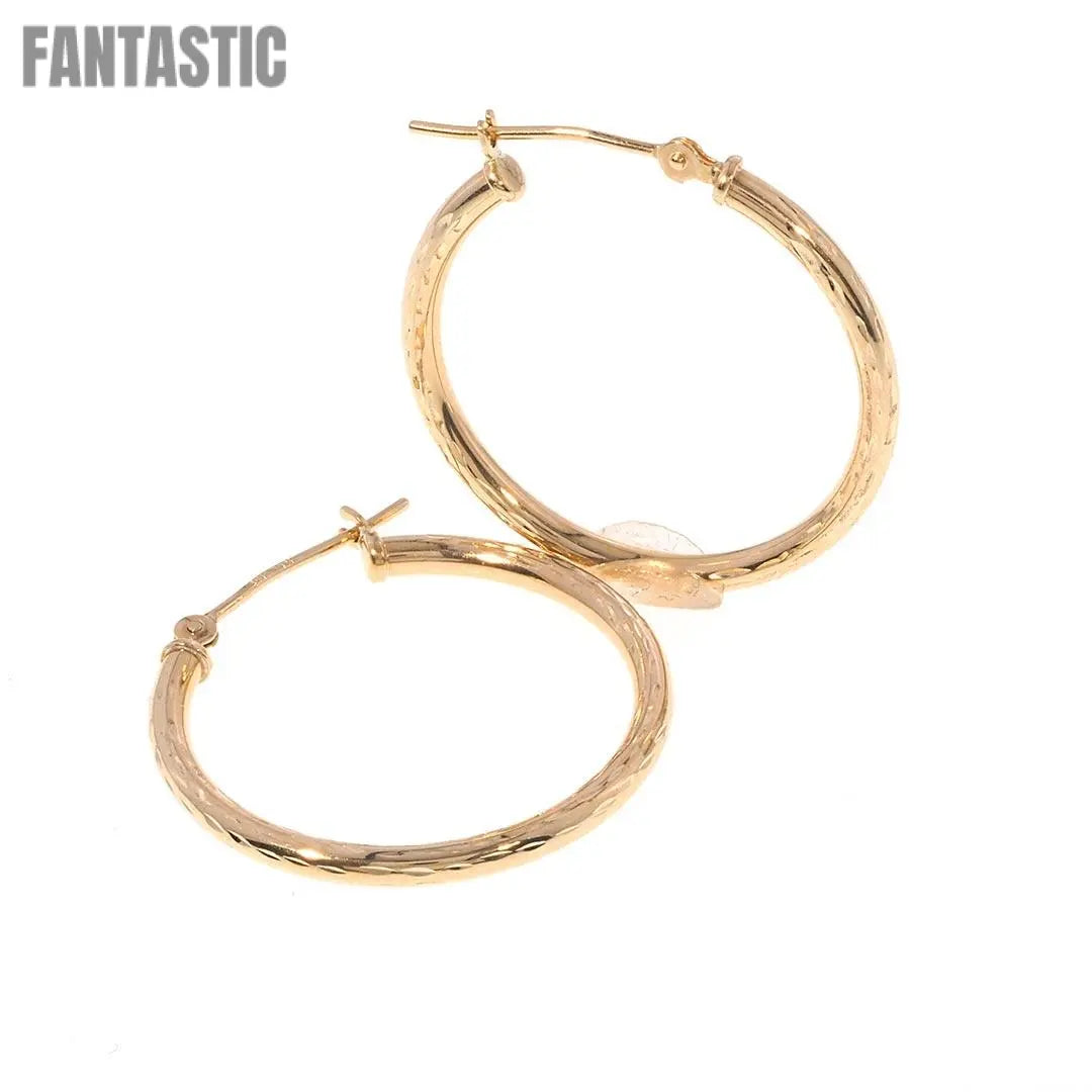 Cut Hoop Earrings