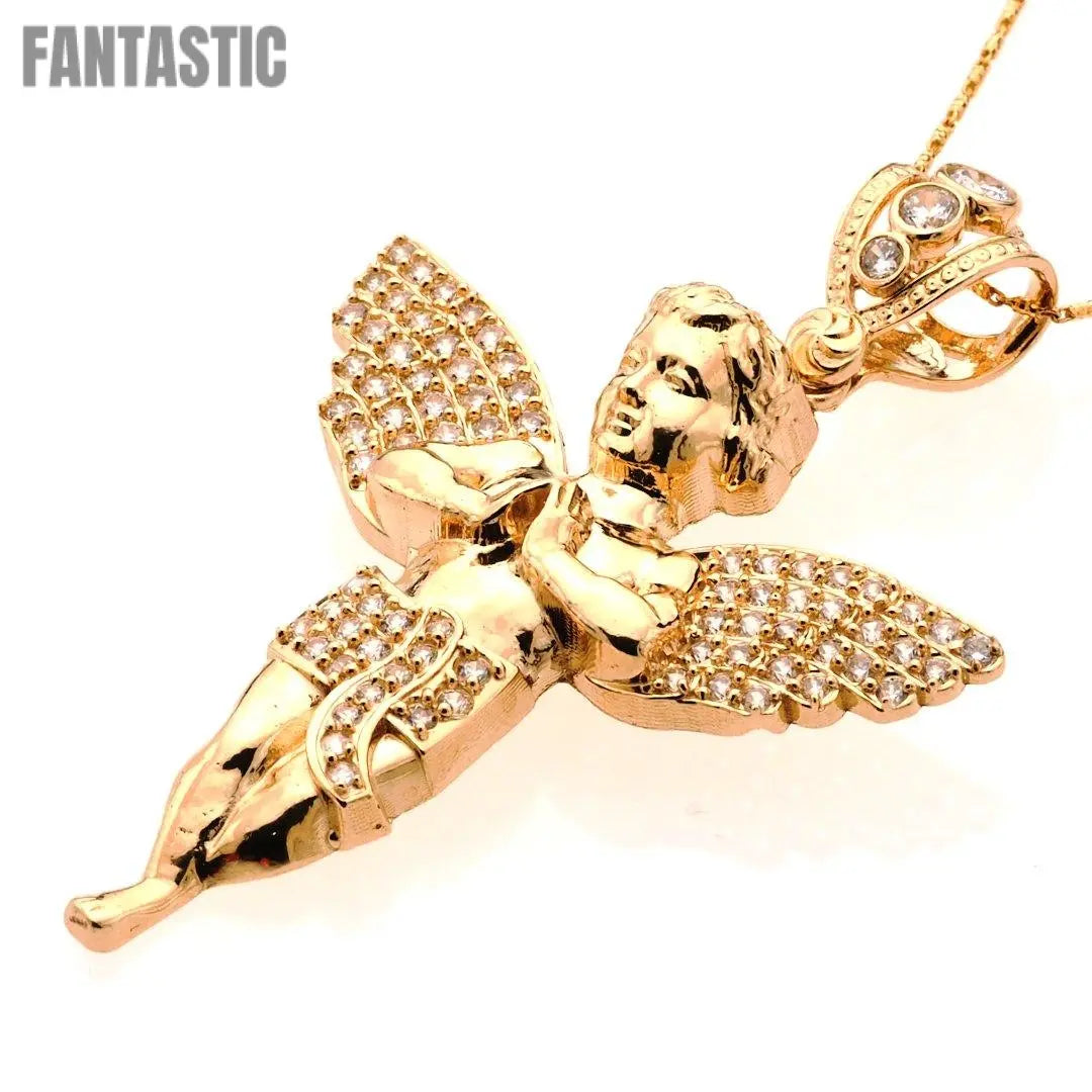 14K gold pendant.
