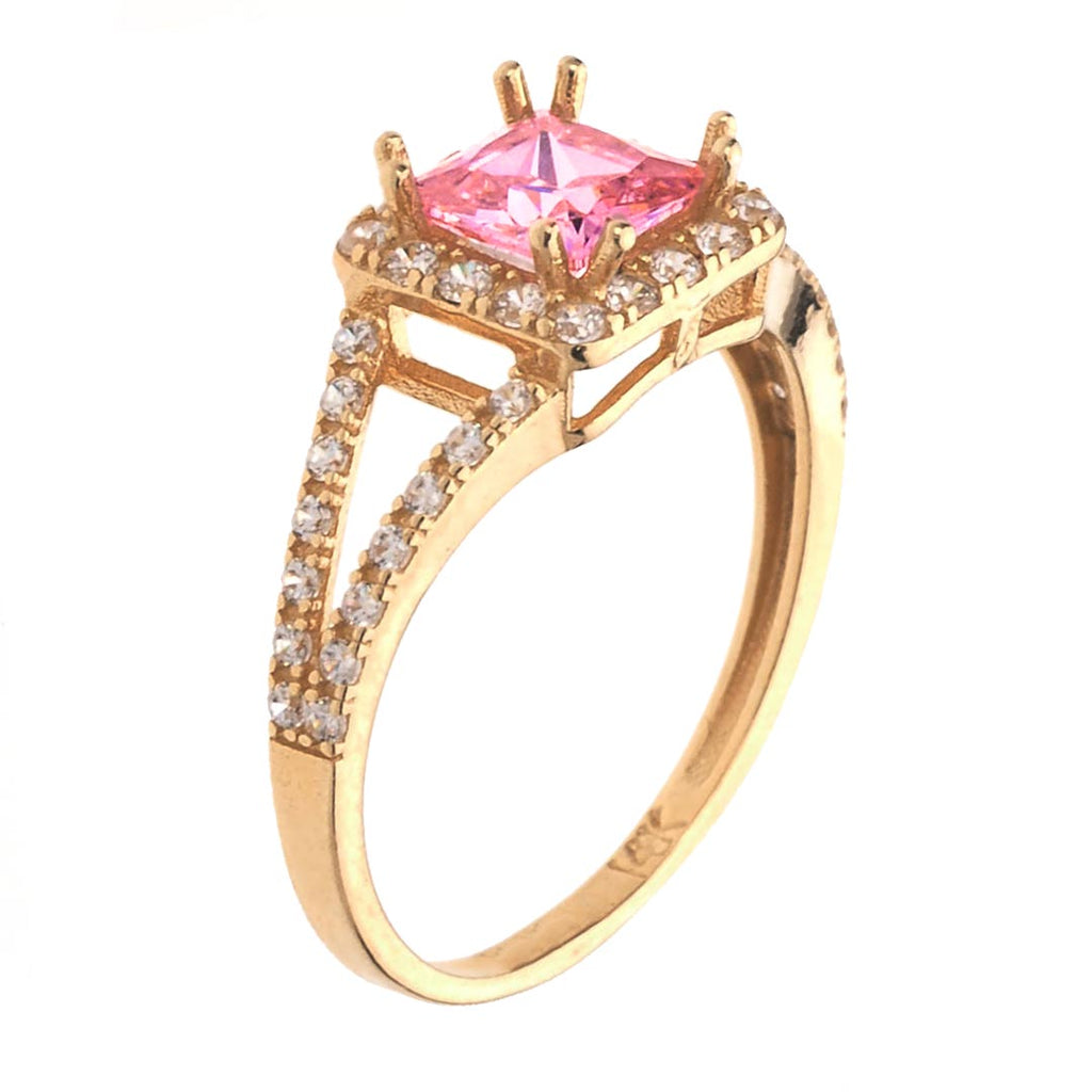 Lady Pink Stone Ring