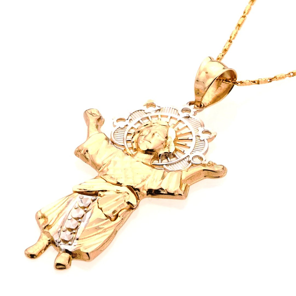 Divine Niño Diamond Cut Pendant