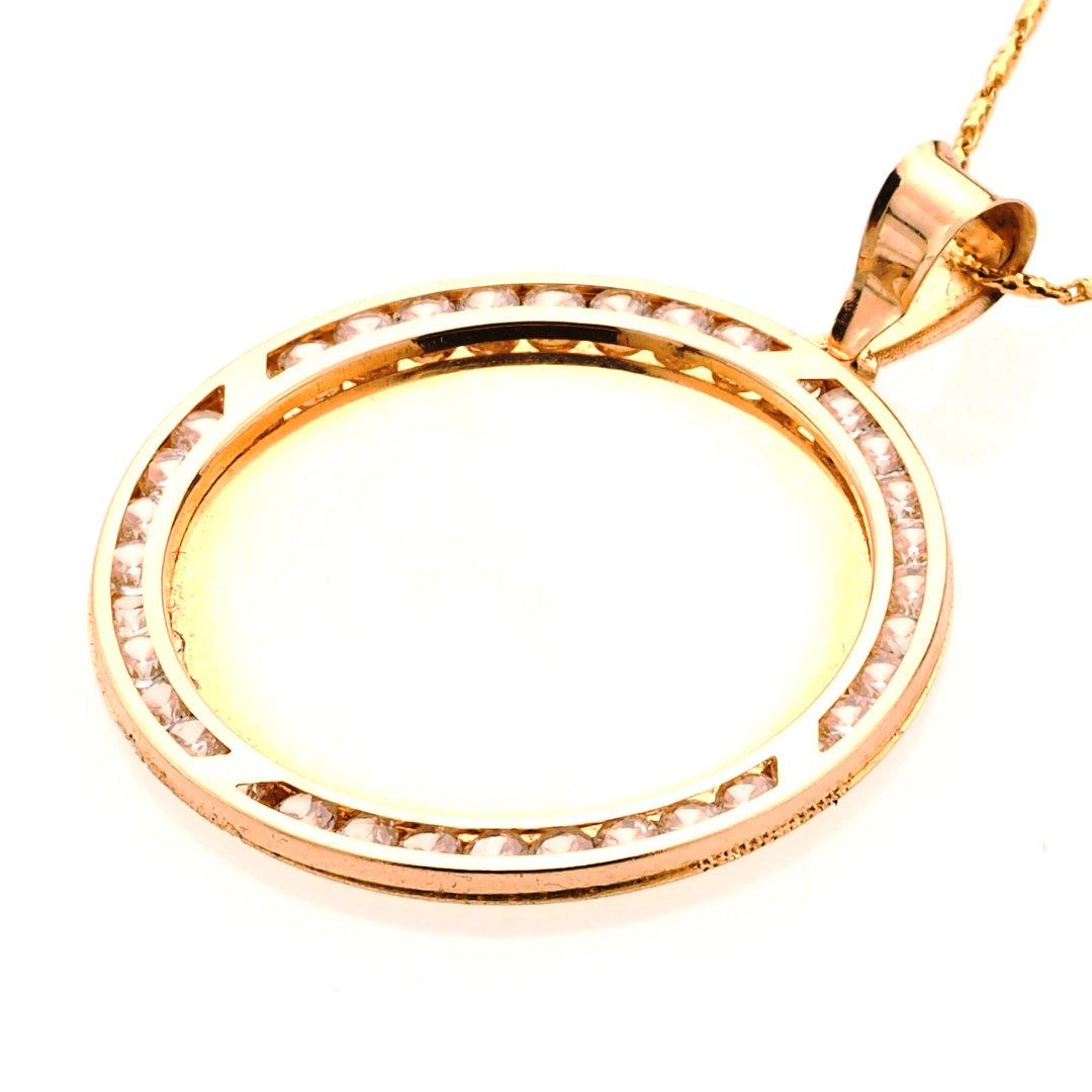 Pendant | Picture PENDANT CZ 14K GOLD