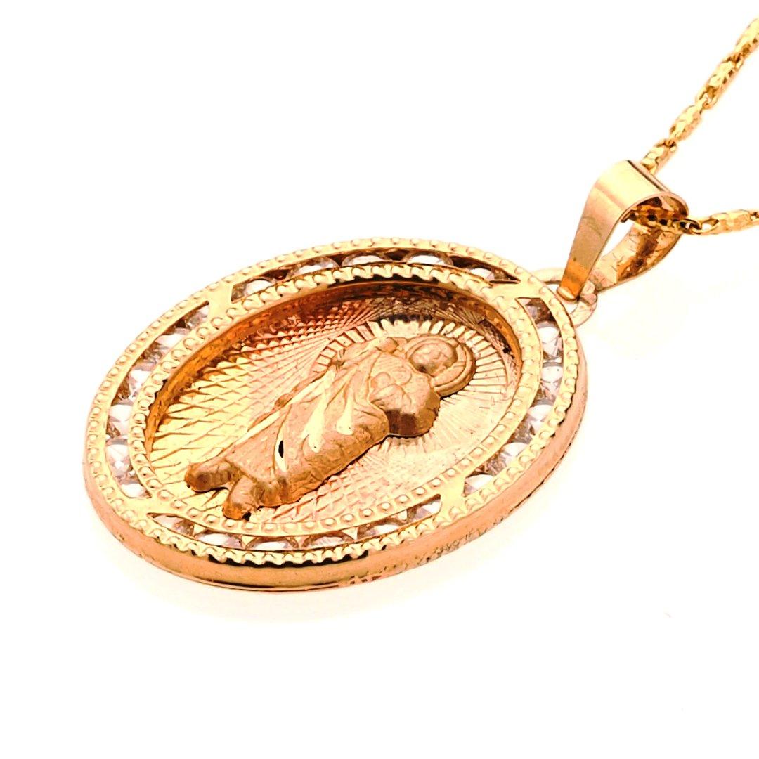 Pendant | Saint Judas CZ 14K GOLD