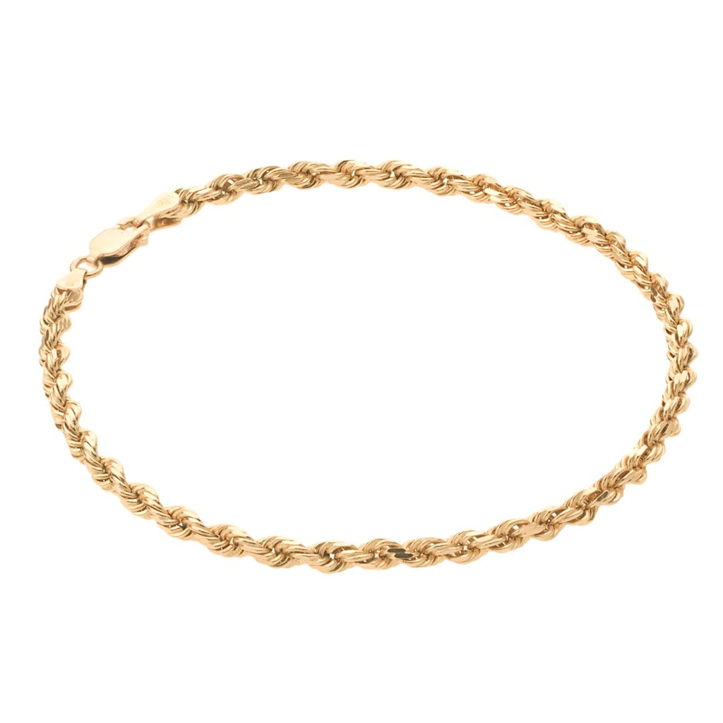 Rope Bracelet 14K Gold