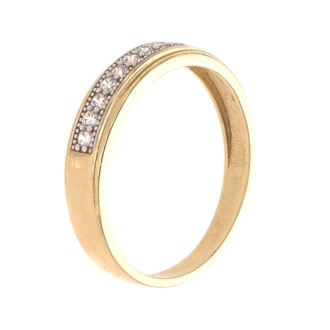 Women Ring | Wedding Band CZ 14K Gold