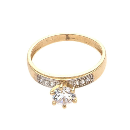 Diamond Engagement Ring 14K Gold