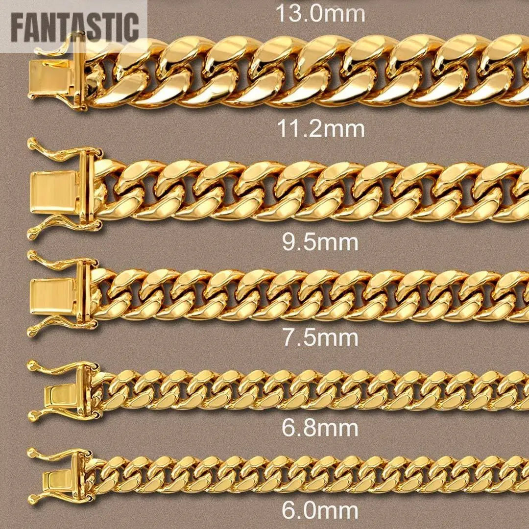 Miami Cuban Link Bracelet 14K Gold