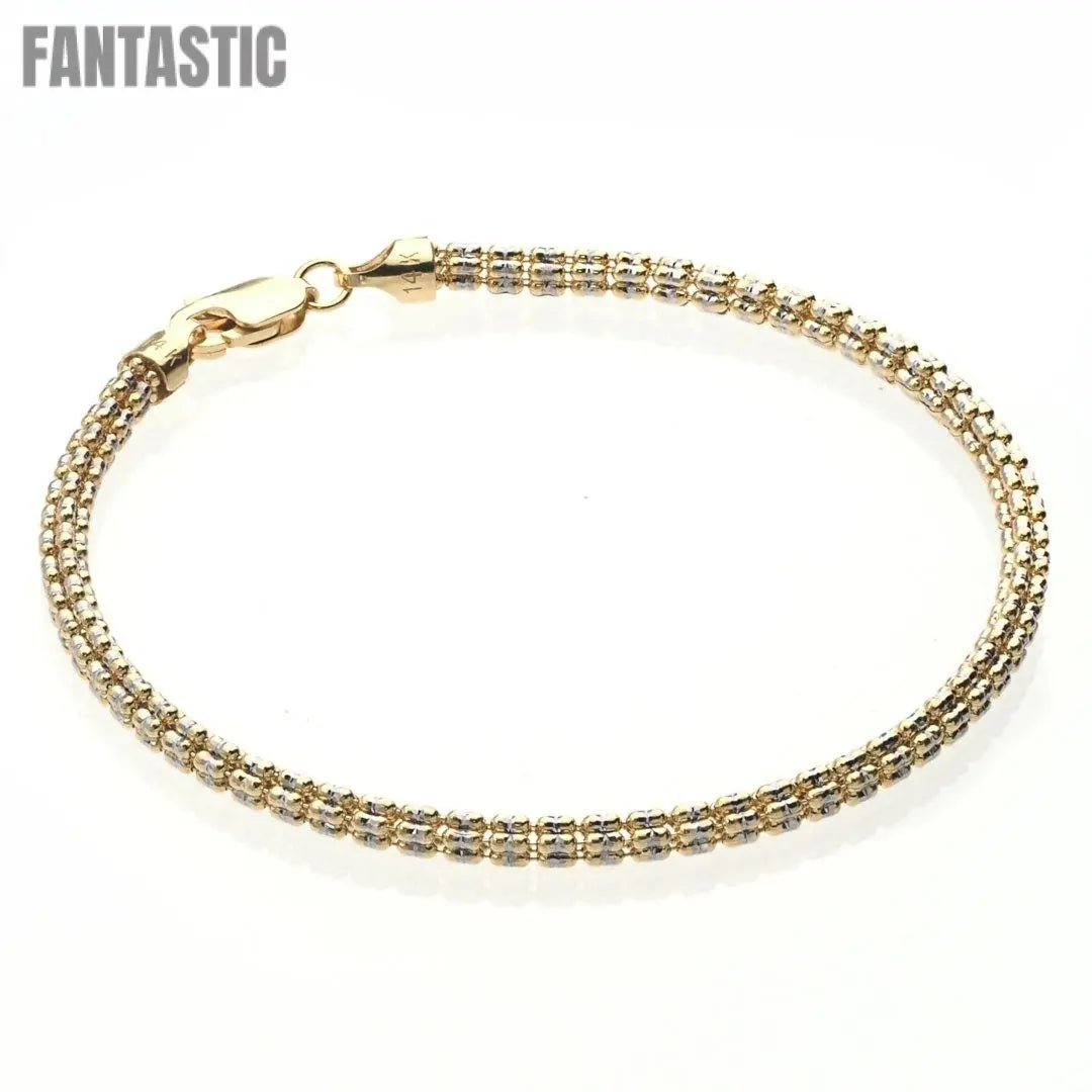 Moon Ice Bracelet 14K Gold