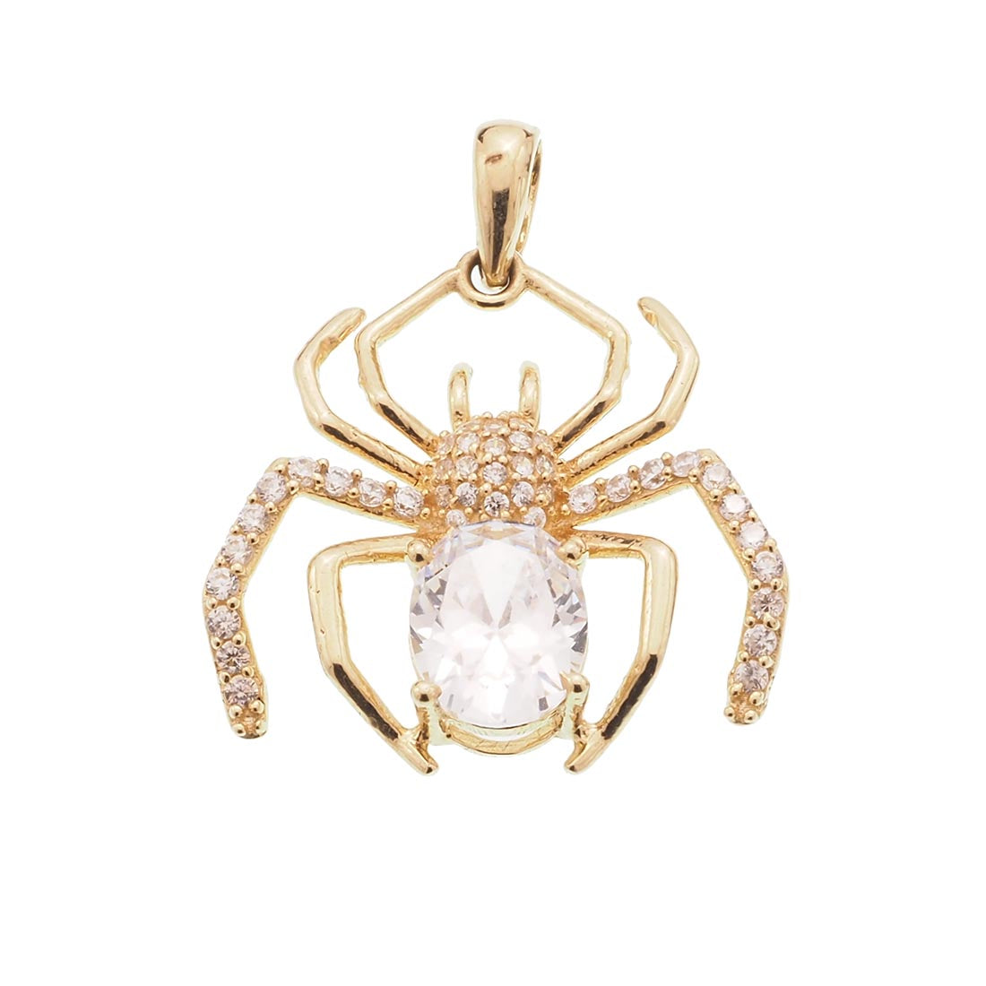Diamond Spider set in 14K Gold