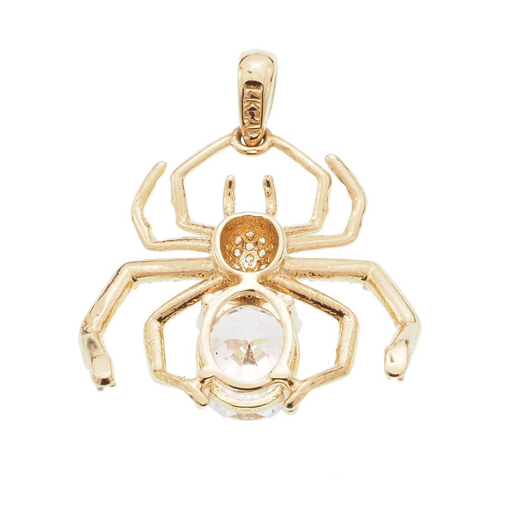 Diamond Spider set in 14K Gold