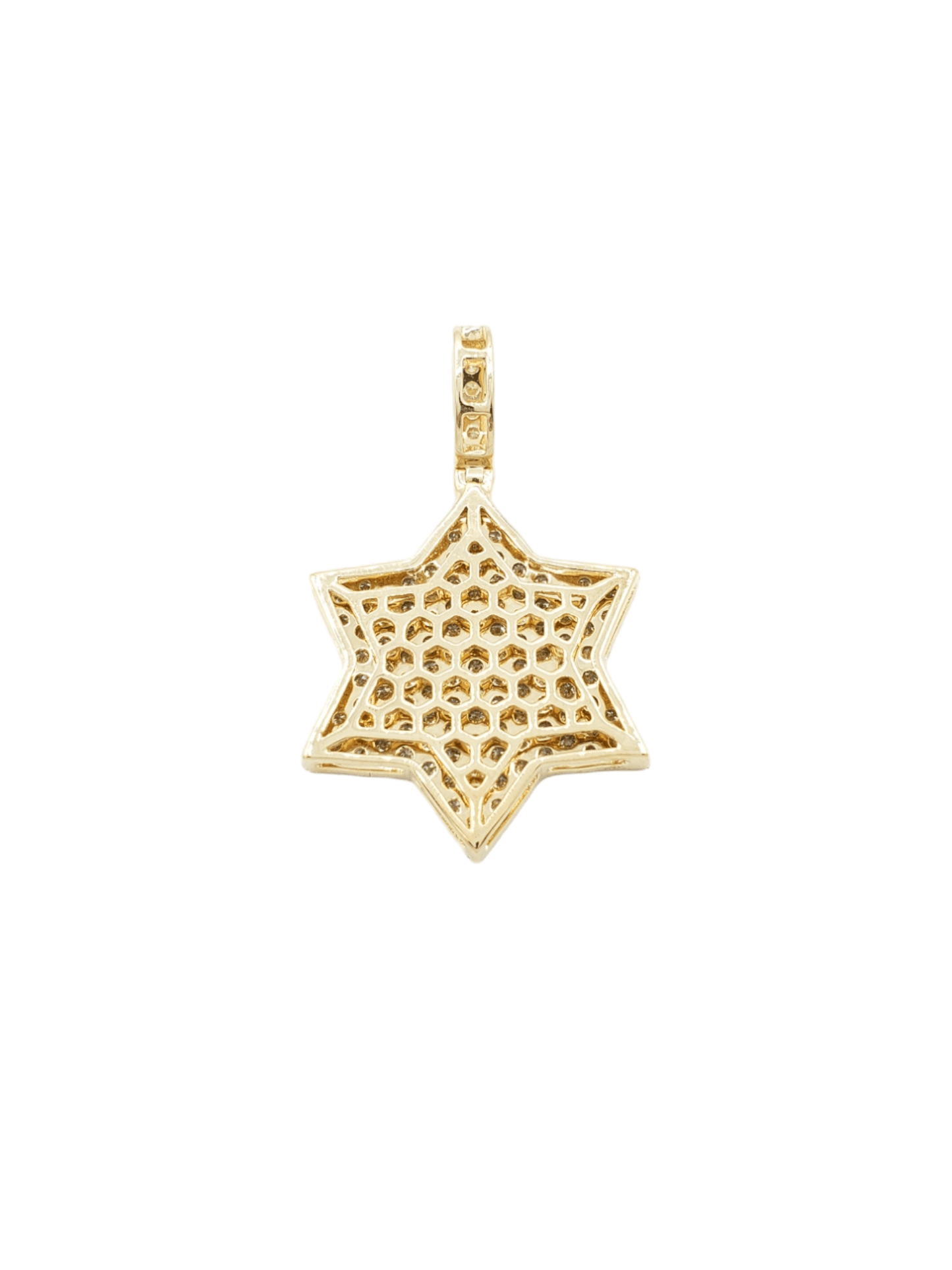14k Star With 1.31 Carats Of Diamonds #12829