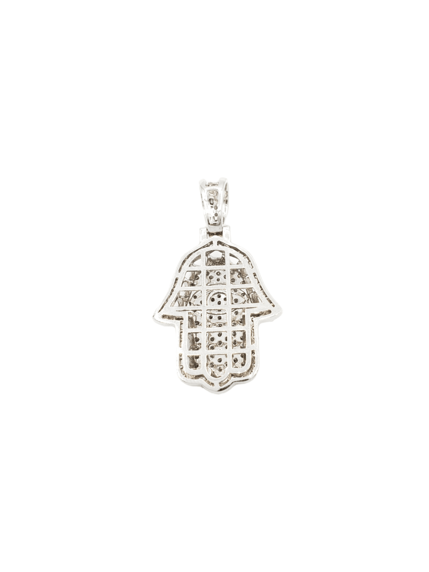 14k Eye Diamond Hamsa With 1.91 Carats Of Diamonds #10864