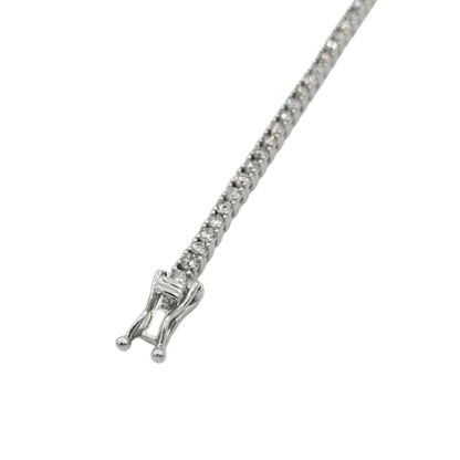 14k 2mm Diamond Tennis Bracelet #25893