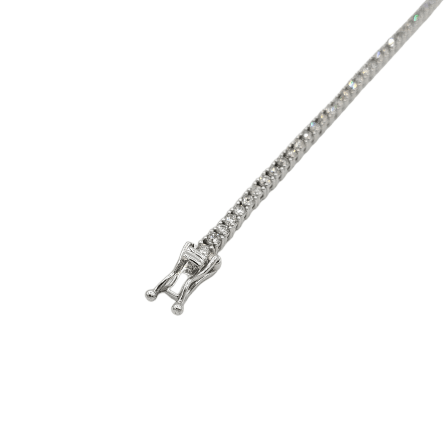 14k 2mm Diamond Tennis Bracelet #25893