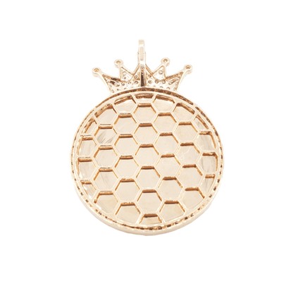 14k Crown Diamond Picture Pendant With 2.47 Carats Of Diamonds #14578