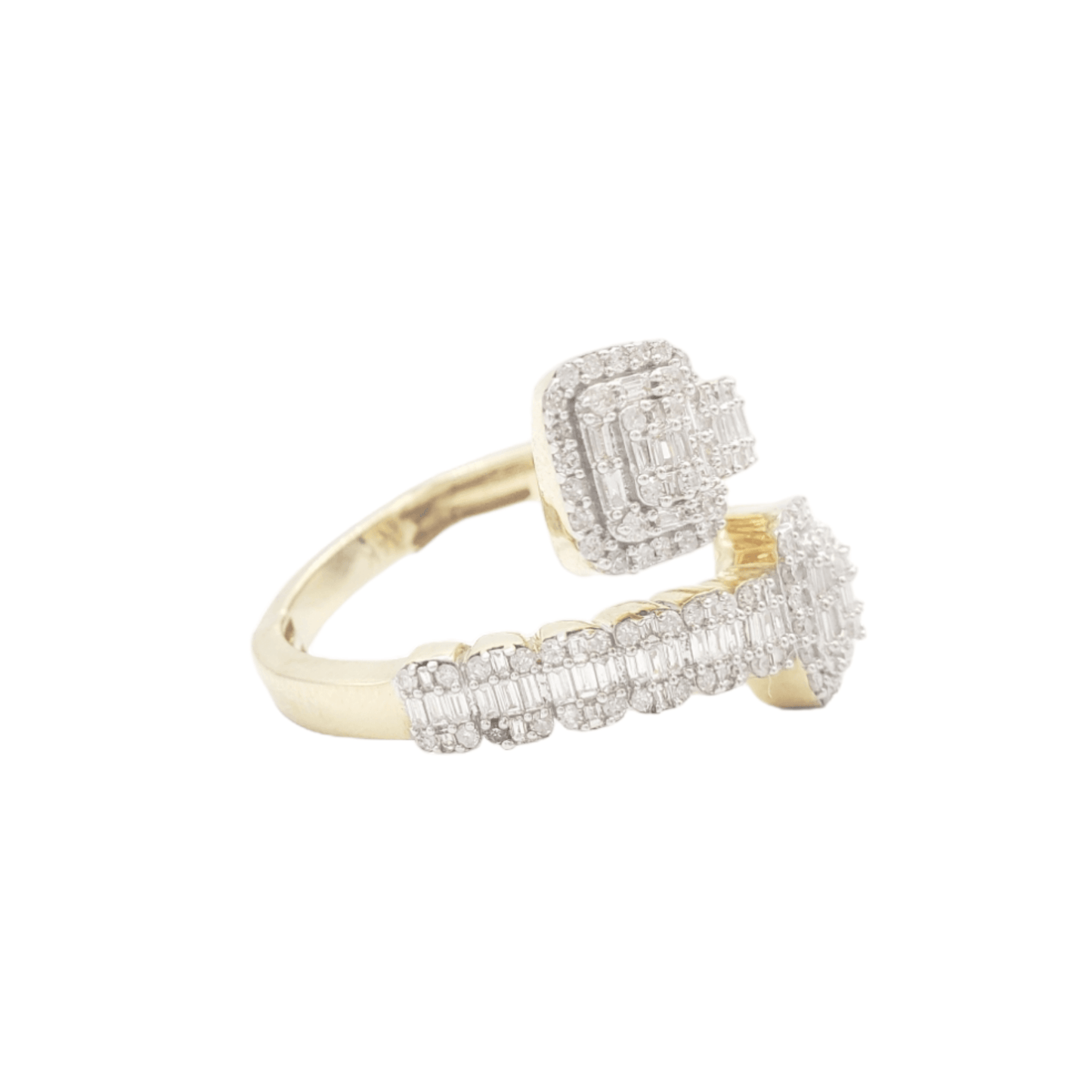 14k Baguette Diamond Band With 1.18 Carats Of Diamonds #23846