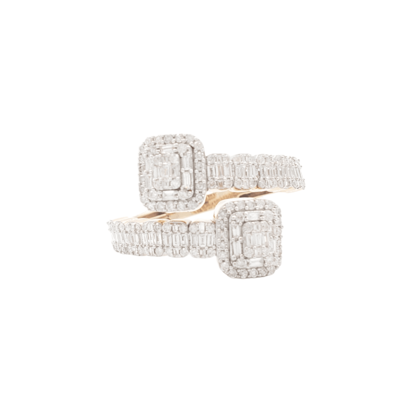 14k Baguette Diamond Band With 1.18 Carats Of Diamonds #23846